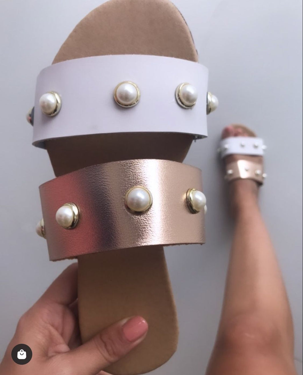 heidi white&rosegold